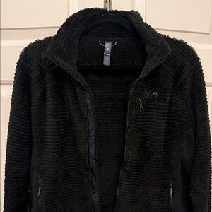 Mountain Hardwear Black Plush Fleece Jacket